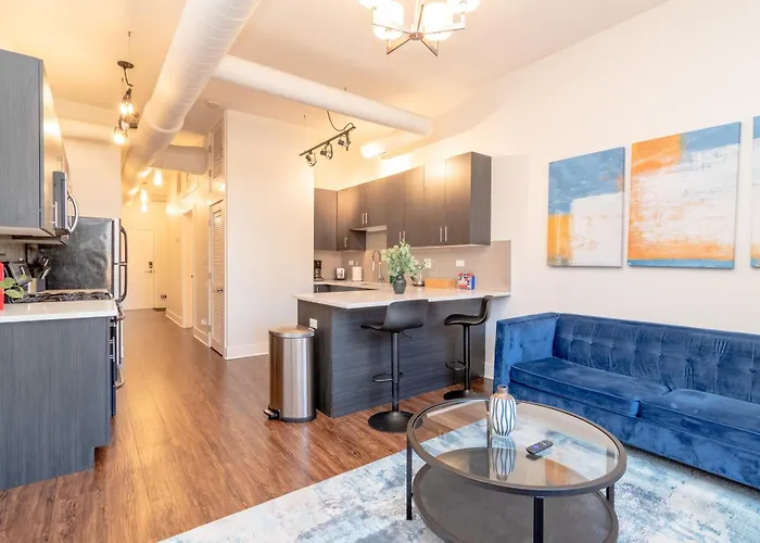 Апартаменты Modern 3br Smoke Ok Near Mccormick & Soldier Field